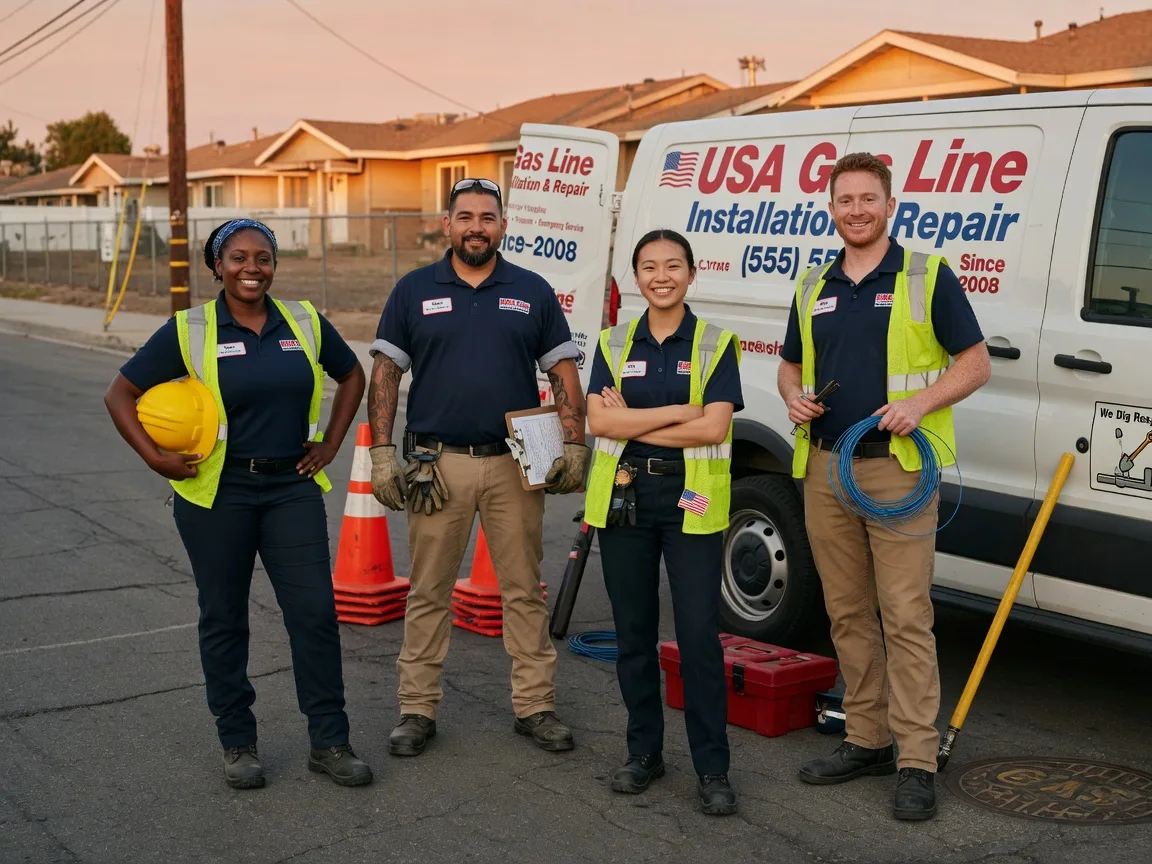 Gas Line Installation company in Schoenchen, KS